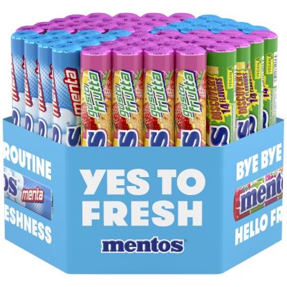 Immagine di PERFETTI EXPO MENTOS ROLLS 60pz + EXPO DA BANCO