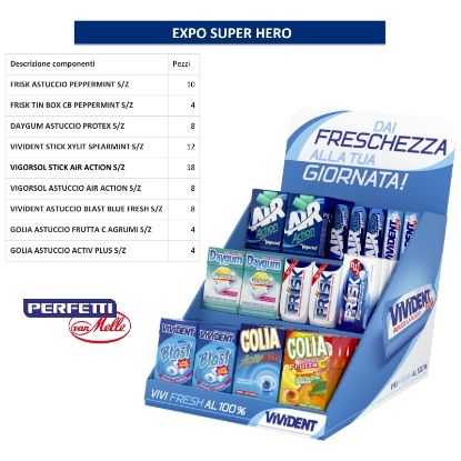 Immagine di PERFETTI EXPO MIX SUPER HERO + EXPO DA BANCO