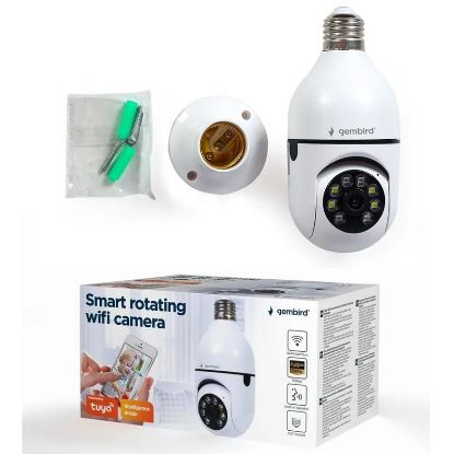 Immagine di CAMERA WIFI ROTANTE FULL HD 1pz E27 - TECHMADE