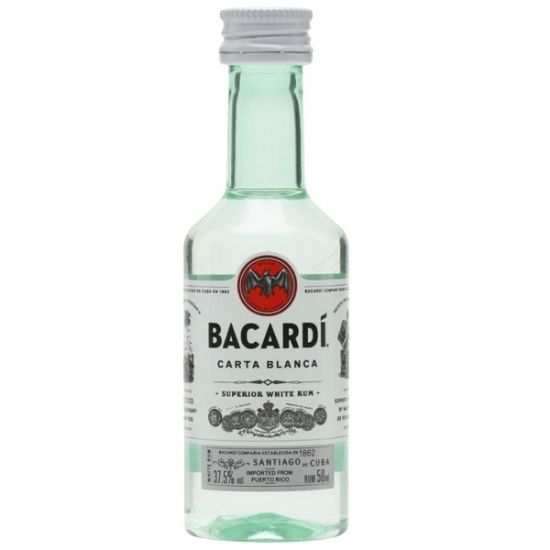 Picture of MIGNON BACARDI PET 37,5gradi 5cl. 10pz