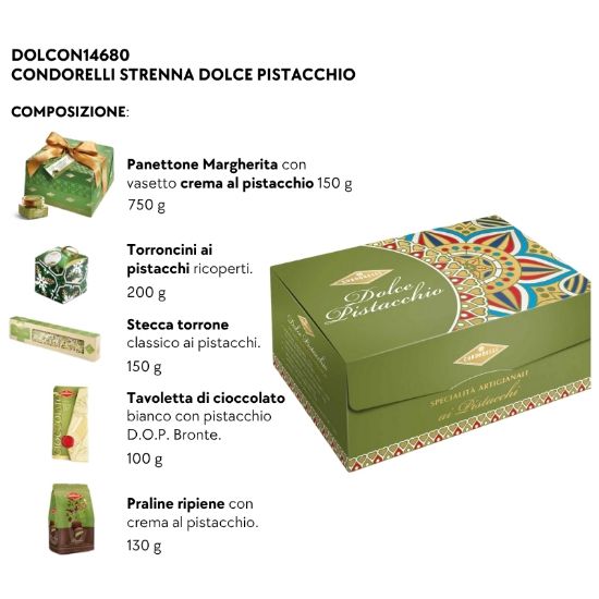 Immagine di CONDORELLI STRENNA DOLCE PISTACCHIO - PR2025