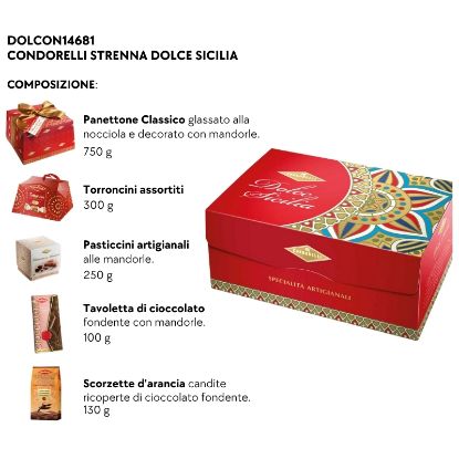 Immagine di CONDORELLI STRENNA DOLCE SICILIA - PR2025
