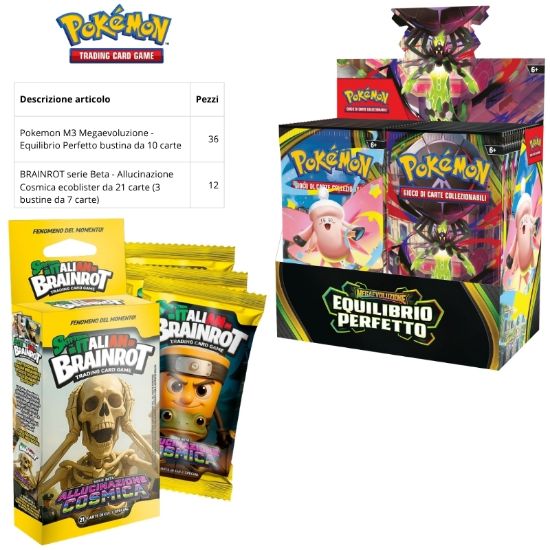 Picture of CARTE DA GIOCO POKEMON PROMOZIONE  composta da:------