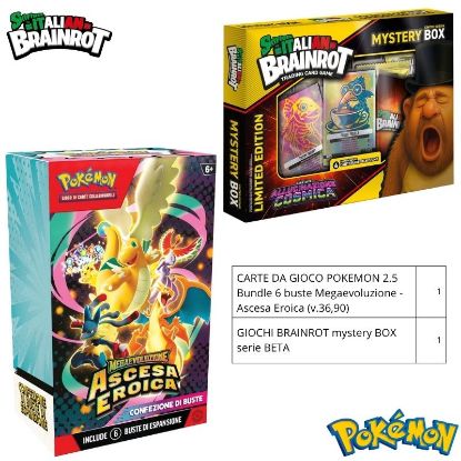 Picture of CARTE DA GIOCO POKEMON PROMOZIONE  composta da:------