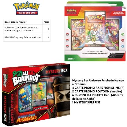 Picture of CARTE DA GIOCO POKEMON PROMOZIONE  composta da:------