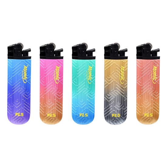 Immagine di ACCENDINO ATOMIC PIETRINA 25pz FLS 2TONE