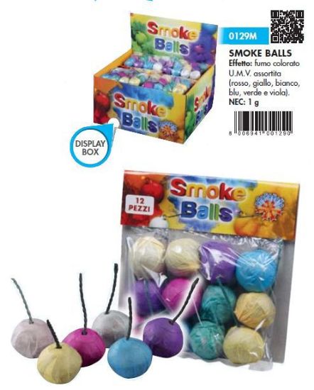 Picture of PARTY SMOKE BALL 12pcs x20pz BORGONOVO