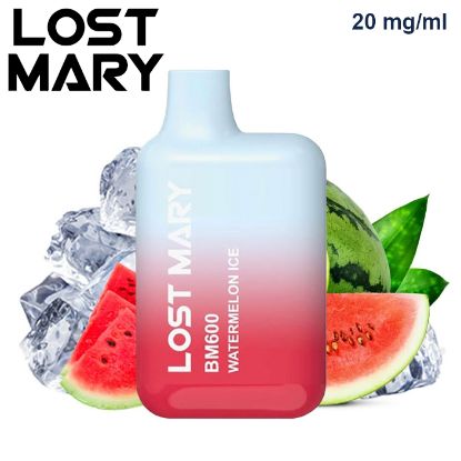 Immagine di ELFBAR LOSTMARY BM600 1pz 20mg/ml WATERMELON ICE - PLN009622