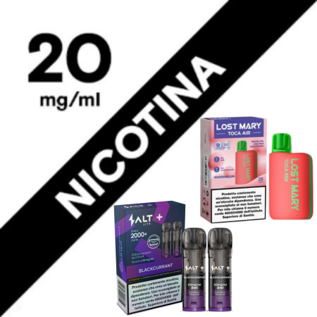 Picture for category POD PRECARICATE NICOTINA