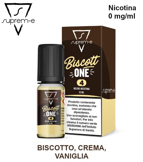 Immagine di SUPREM-E E-LIQUID BISCOTTONE 10ml 0mg/ml - PL0011836