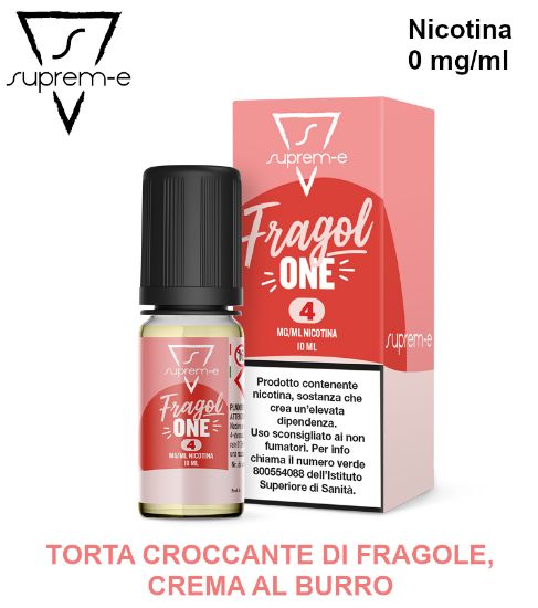Immagine di SUPREM-E E-LIQUID FRAGOLONE 10ml 0mg/ml - PL0011840