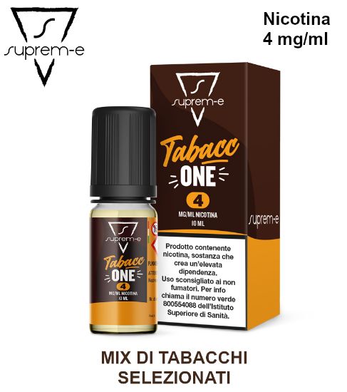 Immagine di SUPREM-E E-LIQUID TABACCONE 10ml 4mg/ml - PLN008996