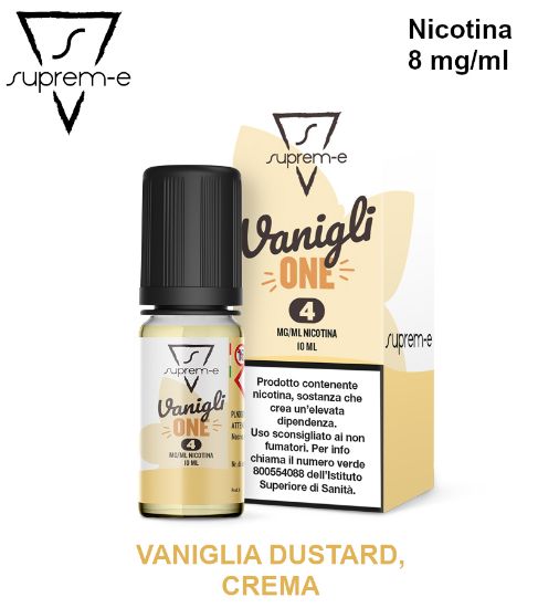 Picture of SUPREM-E E-LIQUID VANIGLIONE 10ml 8mg/ml - PLN009013