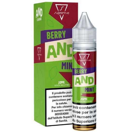 Immagine di SUPREM-E AROMA MINI SHOT - BERRY AND MINT - 10ml PL0013361