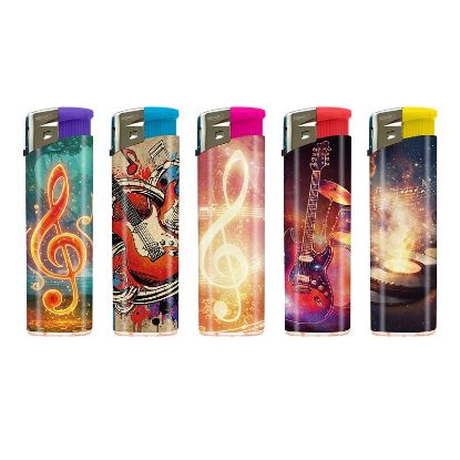 Immagine di ACCENDINO ATOMIC ELETTRONICO 50pz MUSIC