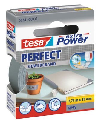 Immagine di SCOTCH TELATO 19x2,75mt TELATO GRIGIO 1pz TESA EXTRA POWER