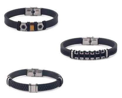 Picture of BRACCIALE UOMO NAVIGARE 3pz ASSORTITI + SCATOLA REGALO - N2025