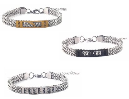 Picture of BRACCIALE UOMO NAVIGARE 3pz ASSORTITI + SCATOLA REGALO - N2025