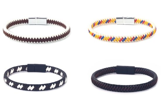 Picture of BRACCIALE UOMO NAVIGARE 4pz ASSORTITI + SCATOLA REGALO - N2025
