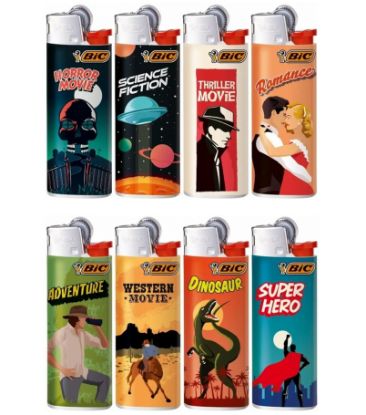 Immagine di ACCENDINO BIC MINI J25 PIETRINA 50pz ADVENTURE