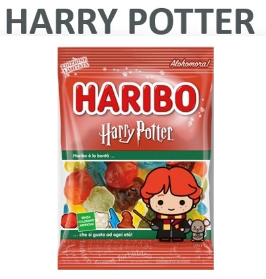 Picture of HARIBO BUSTA HARRY POTTER 80g 10pz RON
