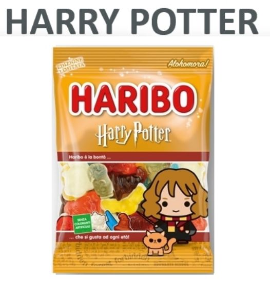 Picture of HARIBO BUSTA HARRY POTTER 80g 10pz HERMIONE