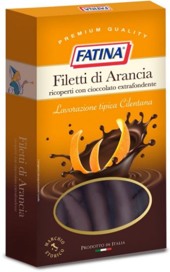 Picture of FRUTTA SECCA RIC. FATINA 1pz - 150gr ARANCIA CIOCCOLATO - PR2025