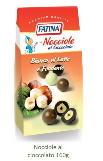 Immagine di FRUTTA SECCA RIC. FATINA 1pz - 160gr NOCCIOLE CIOCCOLATO - PR2025