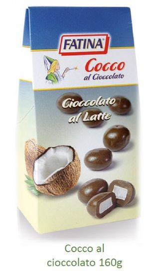 Immagine di FRUTTA SECCA RIC. FATINA 1pz - 160gr COCCO CIOCCOLATO - PR2025