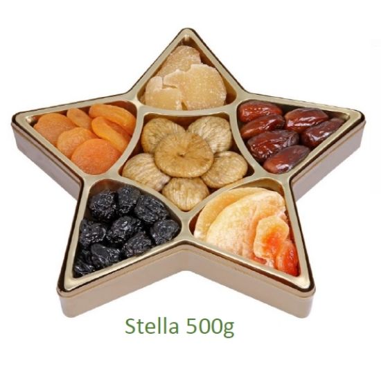 Immagine di FRUTTA SECCA FATINA VASSOIO 1pz - 500gr STELLA - PR2025