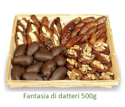 Picture of FRUTTA SECCA FATINA VASSOIO 1pz - 500gr FANTASIA DATTERI - PR2025