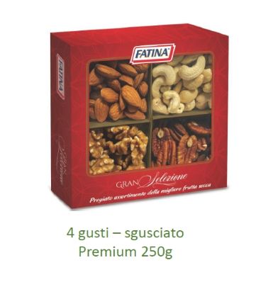 Immagine di FRUTTA SECCA FATINA ASTUCCI 1pz - 250gr SGUSCIATO MIX4 - PR2025