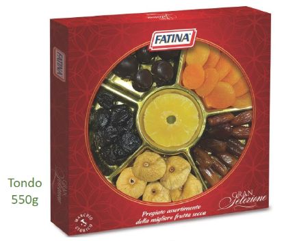 Picture of FRUTTA SECCA FATINA ASTUCCI 1pz - 550gr TONDO - PR2025