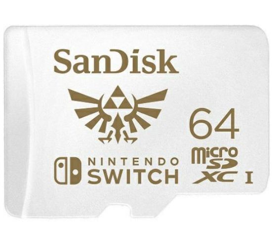 Picture of CARD MICRO SDXC 64GB 1pz per NINTENDO SWITCH - SANDISK
