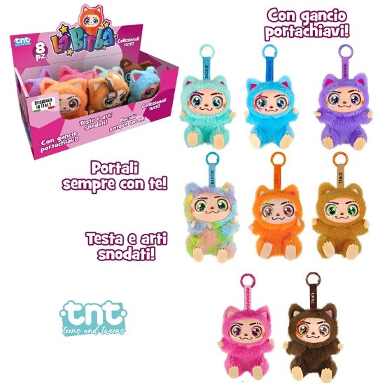 Immagine di PELUCHES TNT LA BIRBA 8pz EXPO ASSORTITI