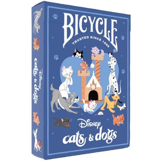 Picture of CARTE DA POKER BICYCLE 1pz DISNEY CATS AND DOGS