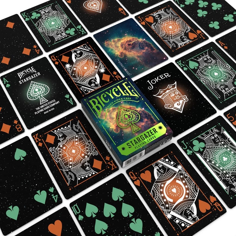 Picture of CARTE DA POKER BICYCLE 1pz STARGAZER 203