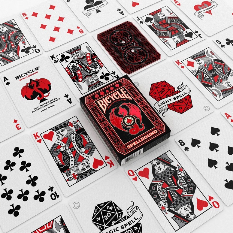 Immagine di CARTE DA POKER BICYCLE 1pz Spellbound