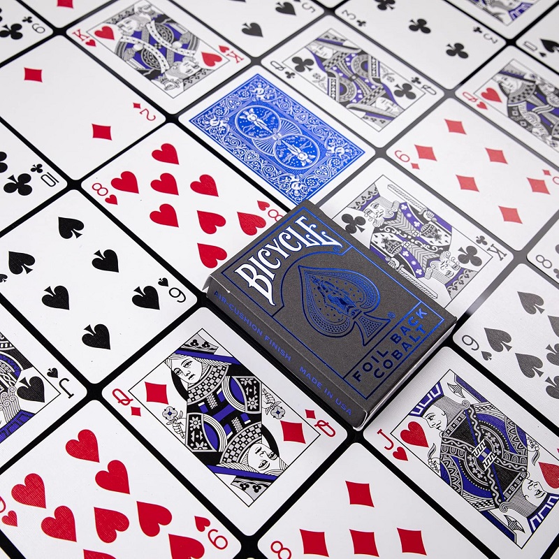 Picture of CARTE DA POKER BICYCLE 1pz Metalluxe Blue