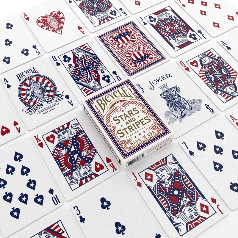Immagine di CARTE DA POKER BICYCLE 1pz Stars and Stripes