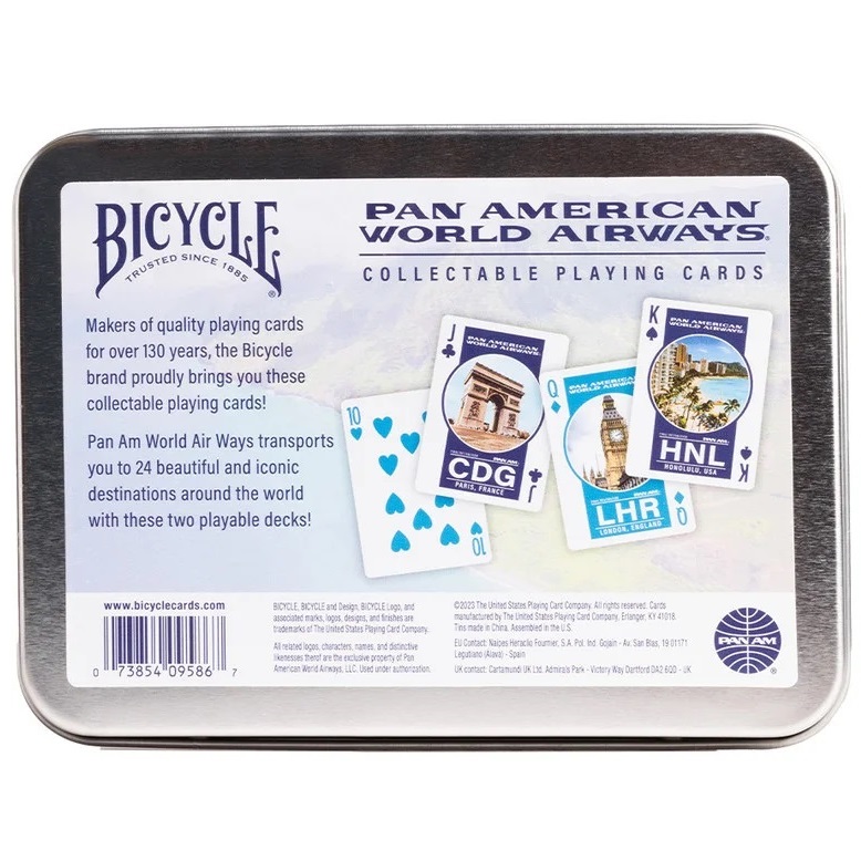 Immagine di CARTE DA POKER BICYCLE 1x2pz PAN-AM 2pack