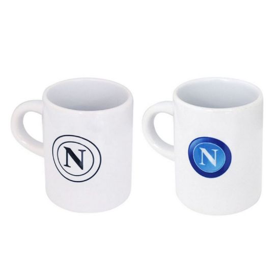 Immagine di SET 1x2pz TAZZINE DA CAFFE' IN CERAMICA NAPOLI