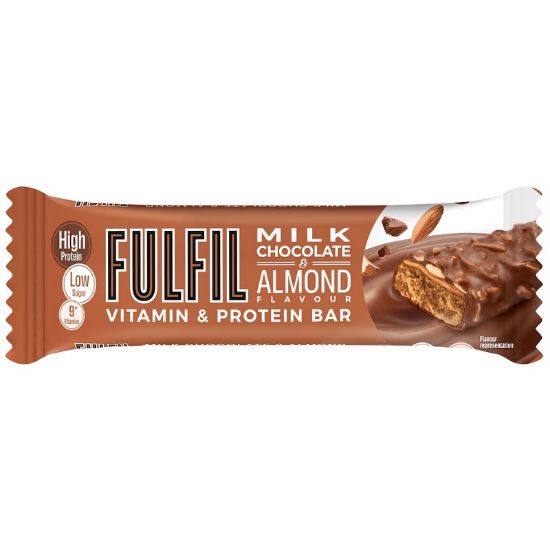 Immagine di BARRETTA PROTEICA FULFIL 15pz 55gr CIOCCOLATO E MANDORLA