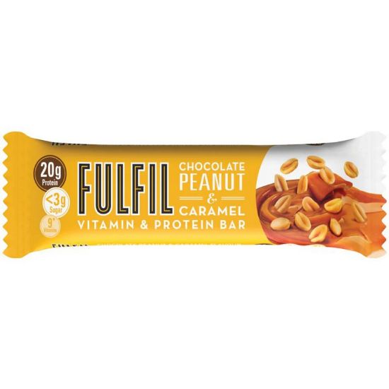 Immagine di BARRETTA PROTEICA FULFIL 15pz 55gr CIOCCOLATO CARAMELLO ARACHIDI