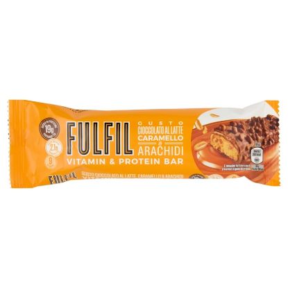 Picture of BARRETTA PROTEICA FULFIL 15pz 55gr CIOCCOLATO CARAMELLO ARACHIDI