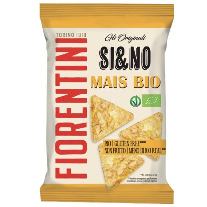 Immagine di SNACK FIORENTINI GALLETTE MAIS BIO 20g 30pz SI & NO