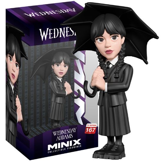 Picture of MINIX TV SERIES - WEDNESDAY - WEDNESDAY ADDAMS UMBRELLA