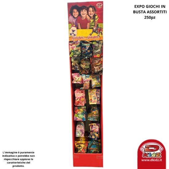 Immagine di GIOCHI IN BUSTA EXPO DA TERRA 250pz ASSORTITI V.(1,99)