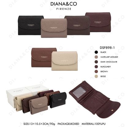 Picture of PORTAFOGLIO DONNA DIANA&CO HAZELUNT MOUSSE 1pz SINTETICO
