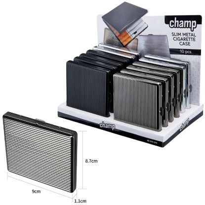 Picture of PORTASIGARETTE EXPO 12pz CHAMP METAL SLIM
